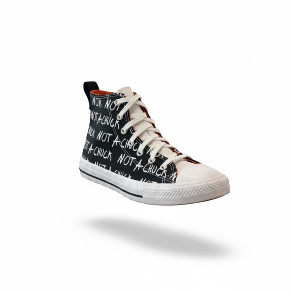 Converse Chuck Taylor All Star Not A Chuck High Top Black Orange Kid's Size 3